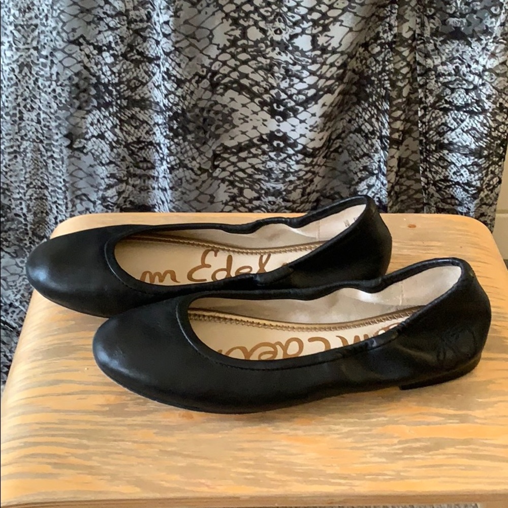 Sam Edelman black ballet flats